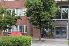 The MBB main entrance, Scheeles väg 2