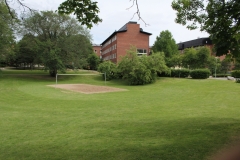 View from the KI Library over what once was an old lakebed