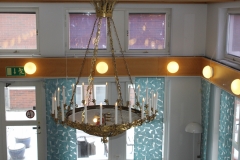 Chandelier in D house