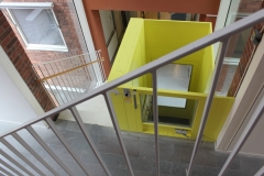 Lift between A and C houses