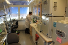 RNA – DNA lab, Duarte Ferreira by the window, von Eulers väg 8, level 3, May 2018