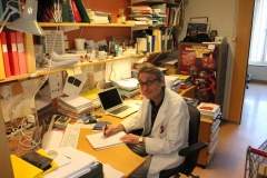 Research group leader Olle Rådmark in his office at MBB (spring 2018)