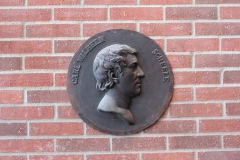 Placard of Carl Wilhelm Scheele in the main entrance to MBB