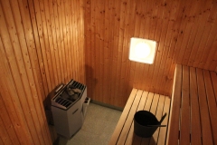 The sauna at MTC