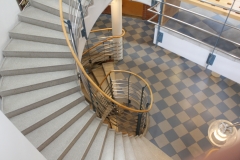 The spiral staircase