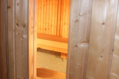 The sauna at MTC